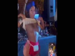 Janelle Monae topless stage flash
