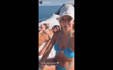 Anabel Hernandez Bikini Boat Tits