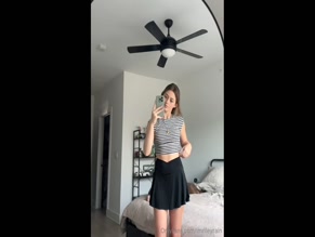 imRileyRain skirt lift