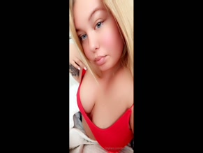 Dana M Baby amazing tits bursting out of red top