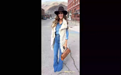 Alison Victoria cameltoe denim.