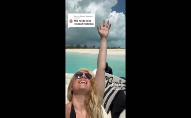 Bebe Rexha bikini cleavage