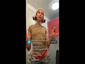 Charisma Kain Nipples Slip Thong Display