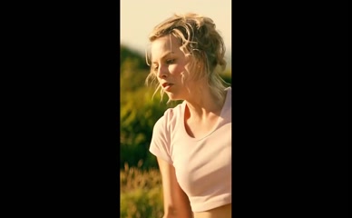 Margot Robbie tits slip tennis