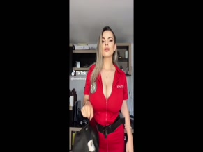 Lorean Busty Police Cosplay Tits