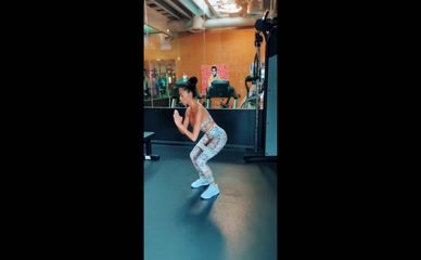Nicole Scherzinger Gym Ass Workout