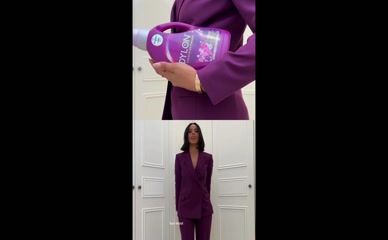 Rochelle Humes Dylon Detergent Ad
