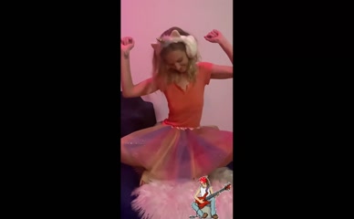 Pink Princess Unicorn Dance
