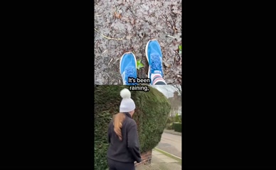 Kelly Brook fully clothed fitness activity