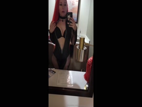legendaryphoenix Unzips Bodysuit Revealing Bra