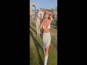 Natalie Alyn Lind Bikini Top Wardrobe Malfunction