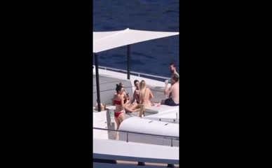 Selena Gomez Ass Bikini Yacht