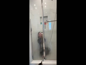 Isabella Gomez Wetsuit Cat Shower Struggle
