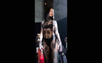 Dua Lipa Sheer Dress Nipple Slip