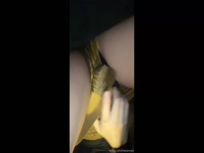 thebanned: tease flashing pussy