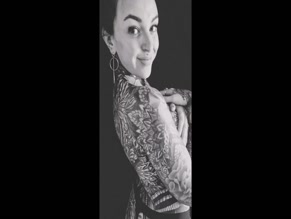 Jessica Surch Tatted Nude Tease