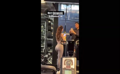 Eiza Gonzalez Ass Gym Selfie