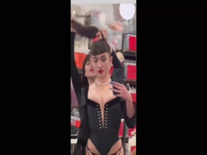 Rowan Blanchard Cleavage Selfie