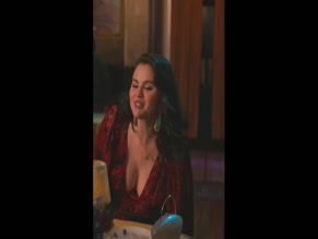 Selena Gomez Cleavage Slip
