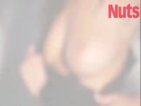 Rosie Jones aka josierones aka rosejonesfree topless in black dress and stockings