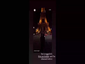 Amber Gill Eiffel Tower Dance