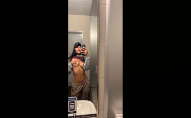 Baristadej Topless Mirror Selfie