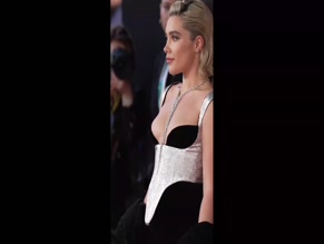 Florence Pugh Sideboob Slip