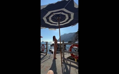 Kalani Hilliker bikini ass tease