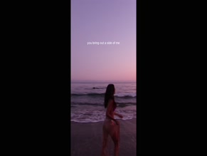 Victoria Justice nude beach run.