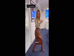Amanda Holden Leather Skirt Outfit Reveal