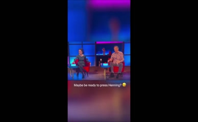 Laura Tobin fully clothed studio game show reactions