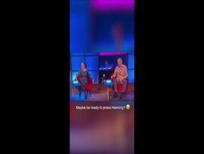 Laura Tobin fully clothed studio game show reactions