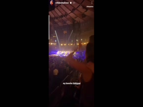 Millie Bobby Brown Concert Crowd Cam