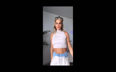 Ashley Roberts Topless Dance