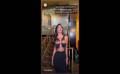 Nicole Scherzinger Topless Dress