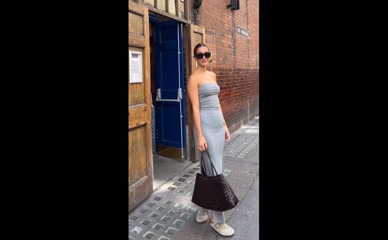 Frankie Bridge Hard Nipple Slip