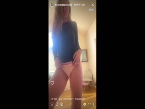 realmoonbloodgood brief Boob flash