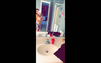 Tori_Chapman_ Topless Bathroom Selfie