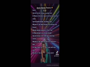 DJ Milana's Tits Bounce to Club Anthem