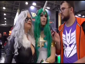 Anastasia Kot groped at Igromir.