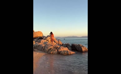 sophiachiara__ nude beach stroll
