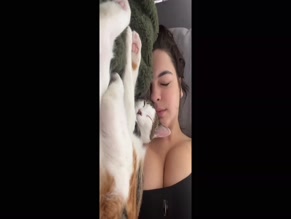 Isabella Gomez cleavage cat nap
