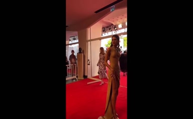 Zendaya Nipple Slip Dress