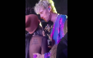 Megan Fox topless at concert