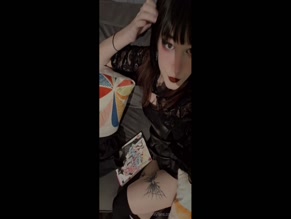 kyanikitty goth selfie