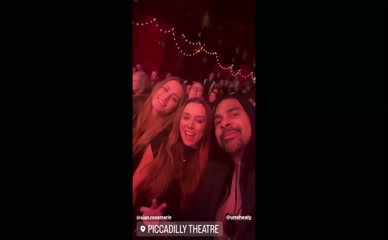 Una Healy at the theater