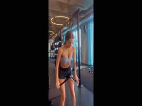 oliviarodrigo gym workout sports bra shorts