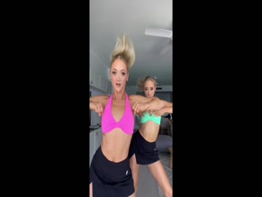 Rybka Twins Tits and Abs Dance