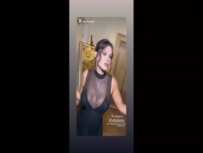Bella Thorne Sheer Dress Boobs
