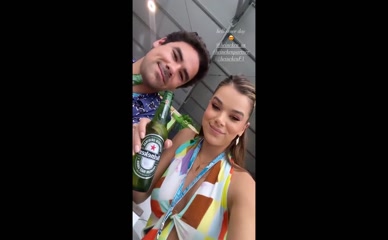 Hailee Steinfeld Cleavage Heineken Ad